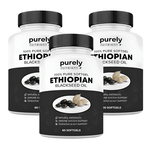 Purely Nutrient Ethiopian Black Seed Oil