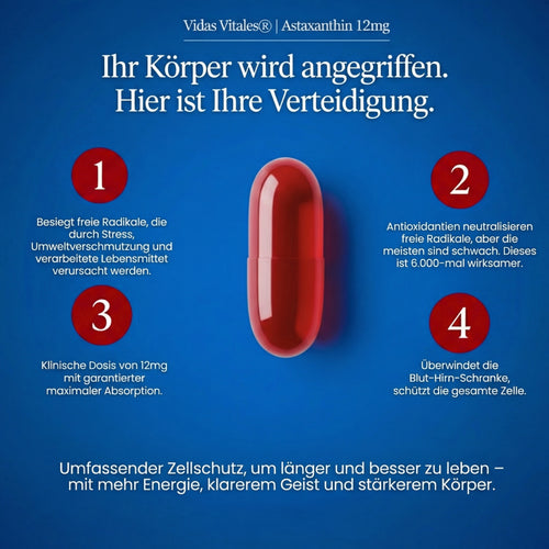 Astaxanthin - Fühlen Sie Sich Jünger Und Sehen Jünger Aus in 30 Tagen Oder Geld Zurück.