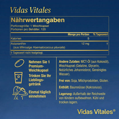 Astaxanthin - Feel Younger and Look Younger in 30 Days or Your Money Back.